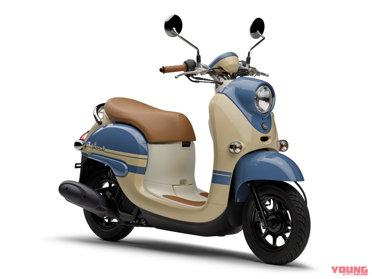 |レトロポップな原付一種スクーター、ヤマハ「ビーノ」に3色のニューカラー登場! 全6色展開は変わらず