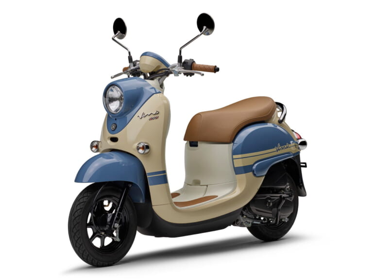 ヤマハ|ビーノ|2023年モデル|レトロポップな原付一種スクーター、ヤマハ「ビーノ」に3色のニューカラー登場! 全6色展開で3/14発売