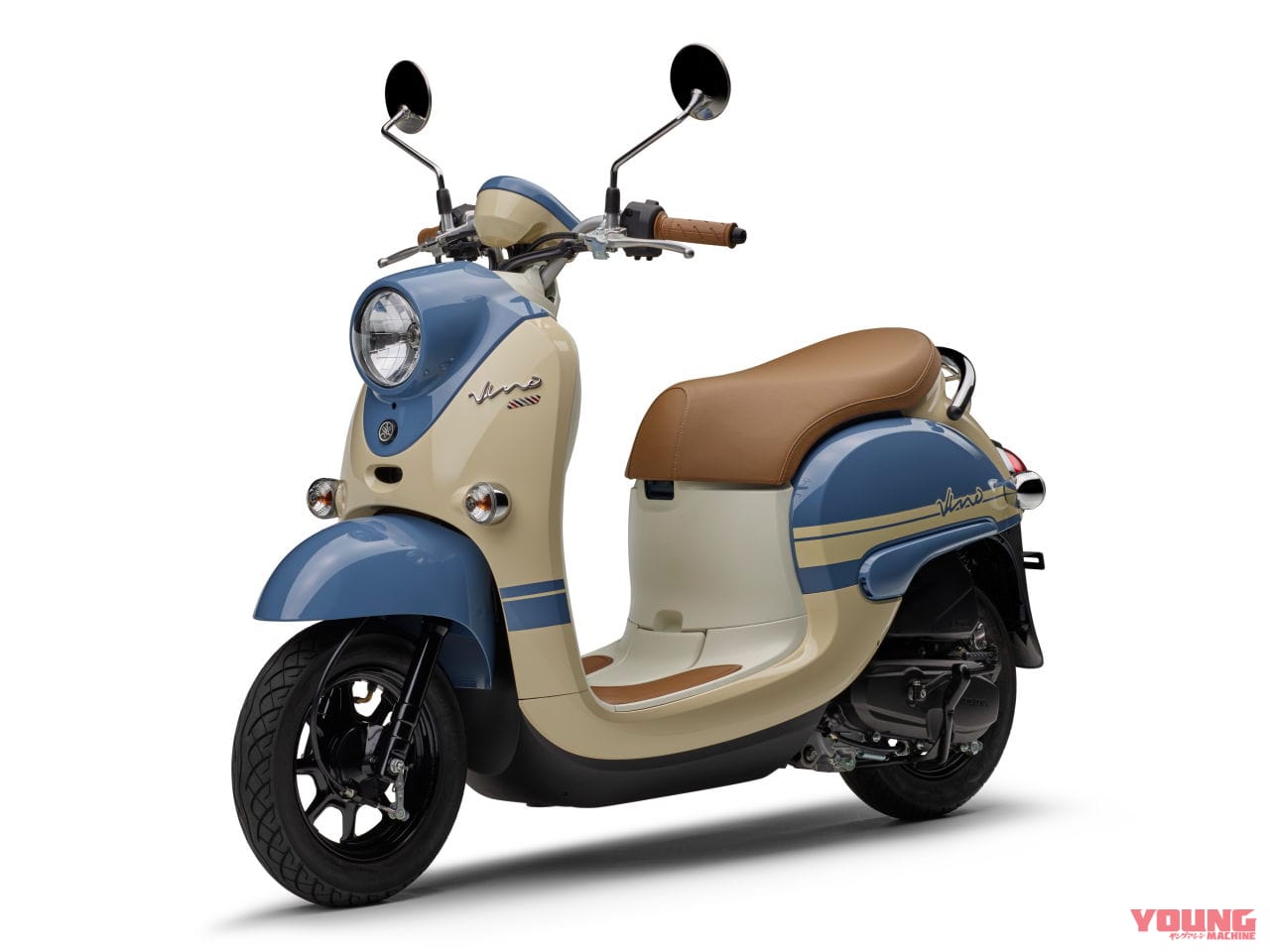 |レトロポップな原付一種スクーター、ヤマハ「ビーノ」に3色のニューカラー登場! 全6色展開は変わらず