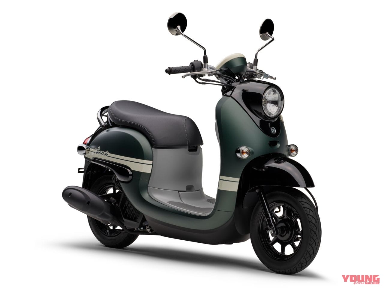|レトロポップな原付一種スクーター、ヤマハ「ビーノ」に3色のニューカラー登場! 全6色展開は変わらず