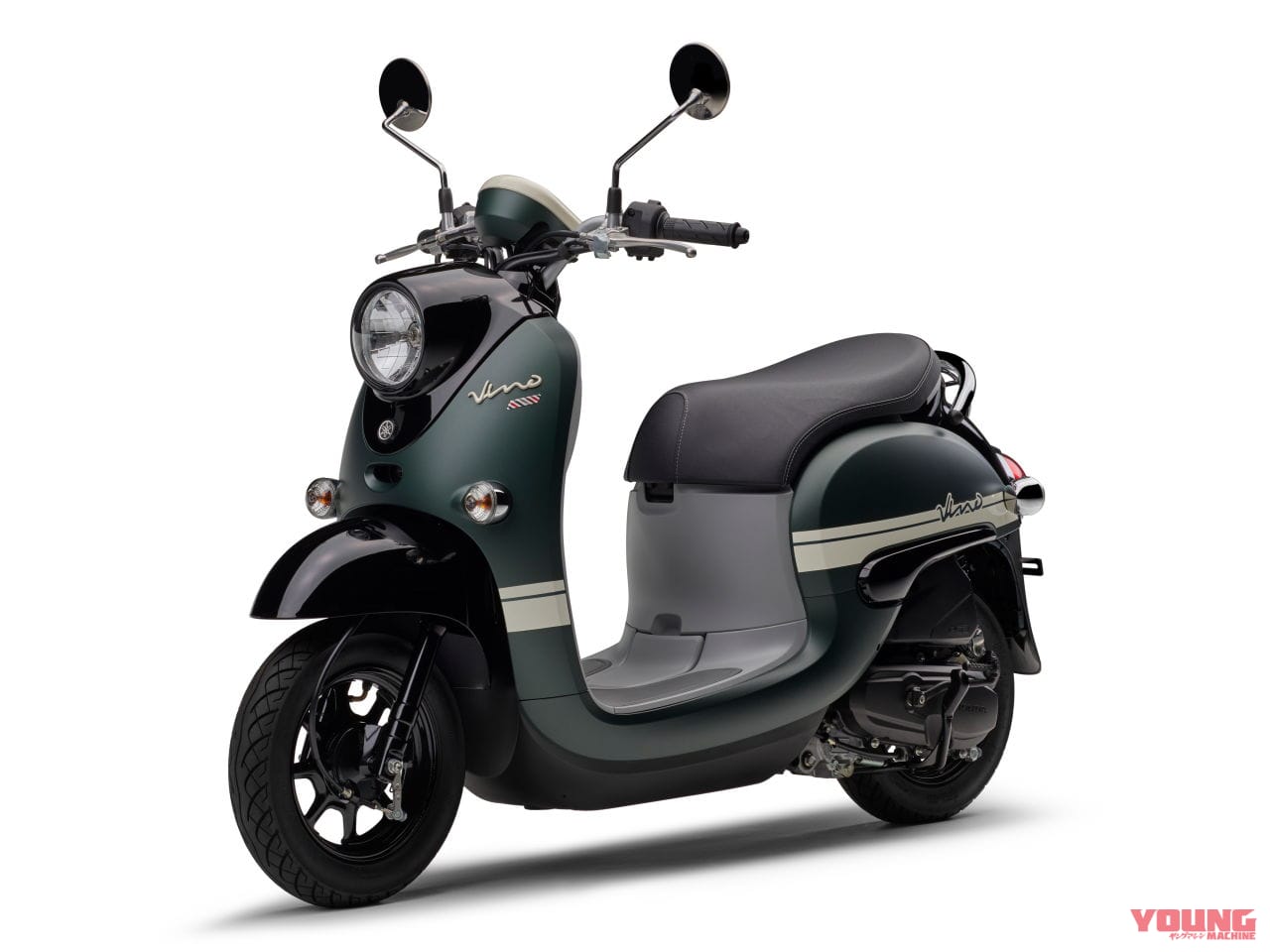 |レトロポップな原付一種スクーター、ヤマハ「ビーノ」に3色のニューカラー登場! 全6色展開は変わらず
