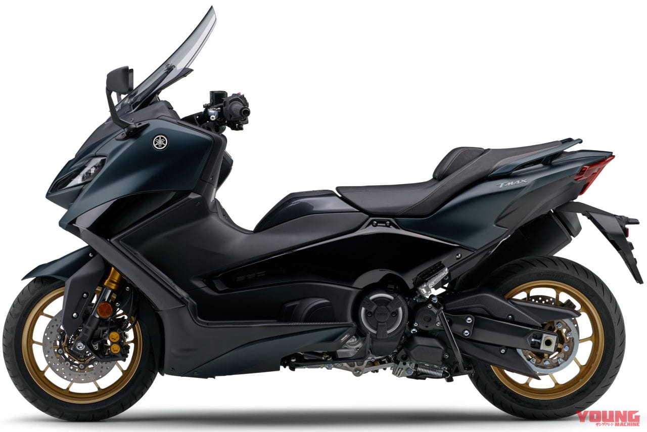 ヤマハ|TMX560 テックマックス|2023年モデル|ヤマハが「TMAX560/テックマックス」2023年型を3/28に発売! マットダークグリーン継続で新色は2パターン