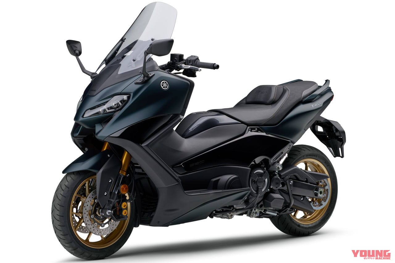 ヤマハ|TMX560 テックマックス|2023年モデル|ヤマハが「TMAX560/テックマックス」2023年型を3/28に発売! マットダークグリーン継続で新色は2パターン