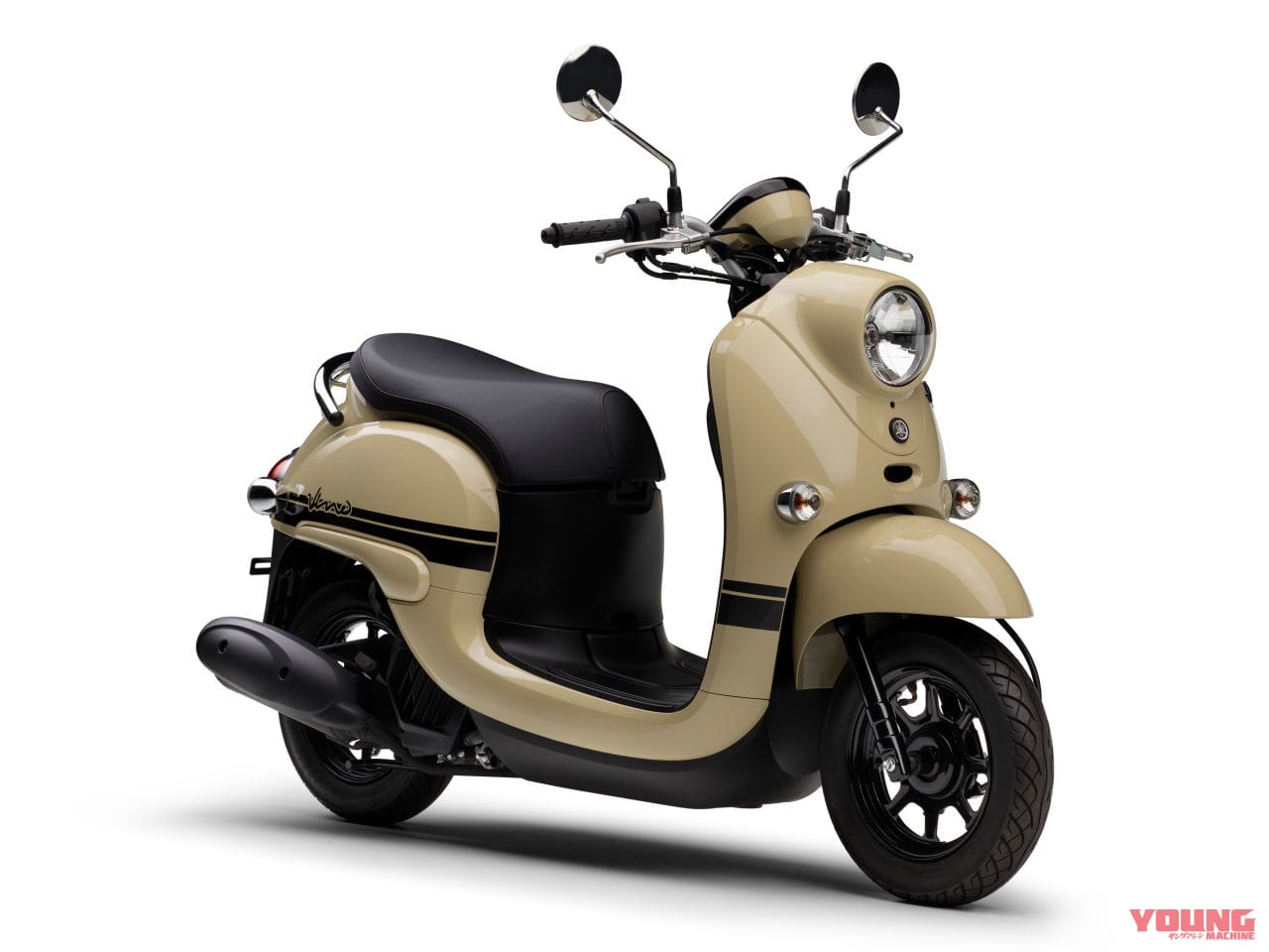 |レトロポップな原付一種スクーター、ヤマハ「ビーノ」に3色のニューカラー登場! 全6色展開は変わらず