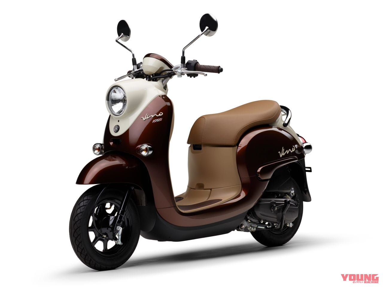 |レトロポップな原付一種スクーター、ヤマハ「ビーノ」に3色のニューカラー登場! 全6色展開は変わらず