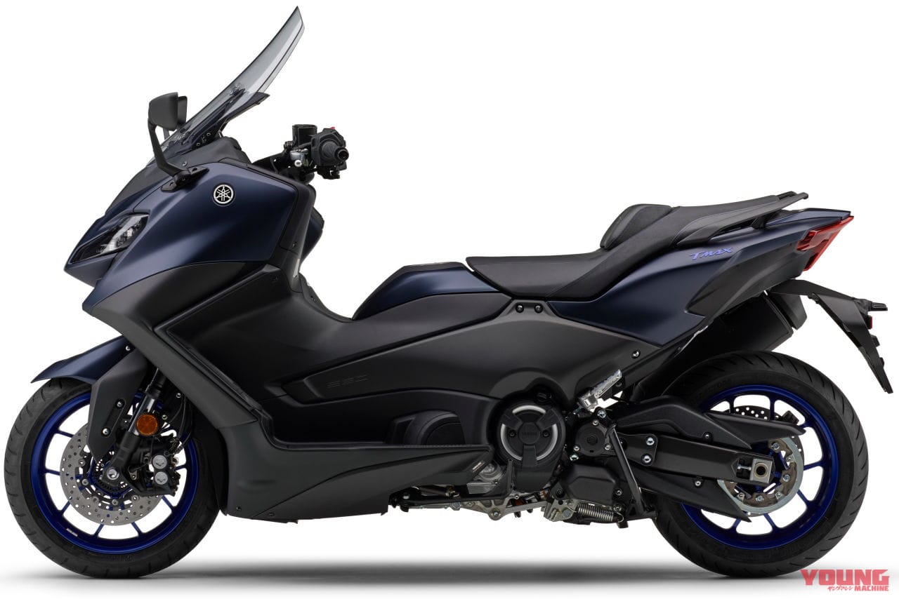 ヤマハ|TMX560|2023年モデル|ヤマハが「TMAX560/テックマックス」2023年型を3/28に発売! マットダークグリーン継続で新色は2パターン