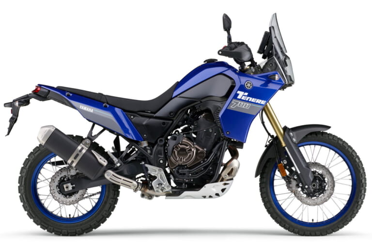 ヤマハ|テネレ700|2023年モデル|ヤマハ「テネレ700」が新色ブルーとグレーを追加! ホワイトは継続販売