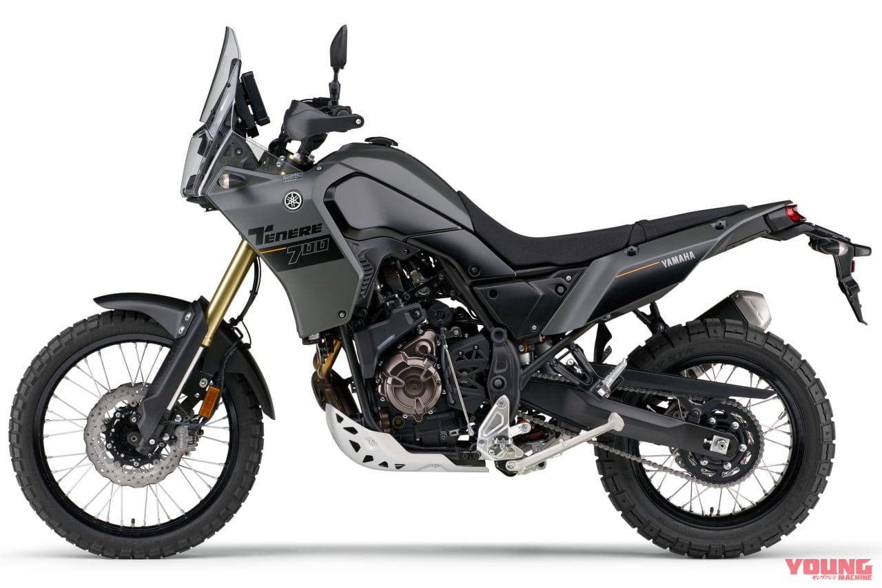 |ヤマハ「テネレ700」が新色ブルーとグレーを追加! ホワイトは継続販売で3/8発売