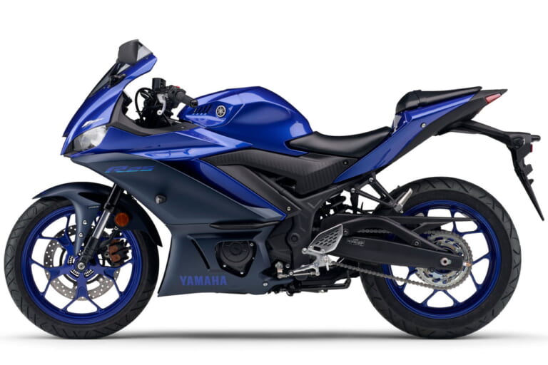 ヤマハ|YZF-R25 ABS|2023年モデル|ヤマハ「YZF-R25」に’90年代っぽい新色パープルが登場! ブルー&ブラックは継続で2/22発売