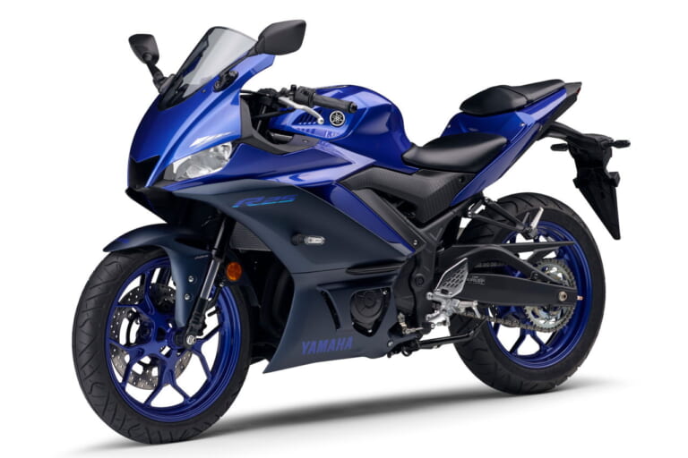 ヤマハ|YZF-R25 ABS|2023年モデル|ヤマハ「YZF-R25」に’90年代っぽい新色パープルが登場! ブルー&ブラックは継続で2/22発売