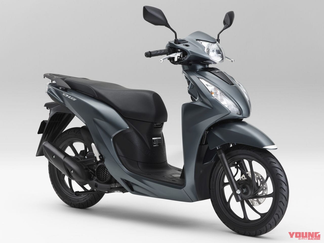 2024 HONDA DIO110 マットディムグレーメタリック|ホンダ ディオ110/ベーシック〈いま国内で買える新型バイクカタログ|原付二種(125-51cc)〉