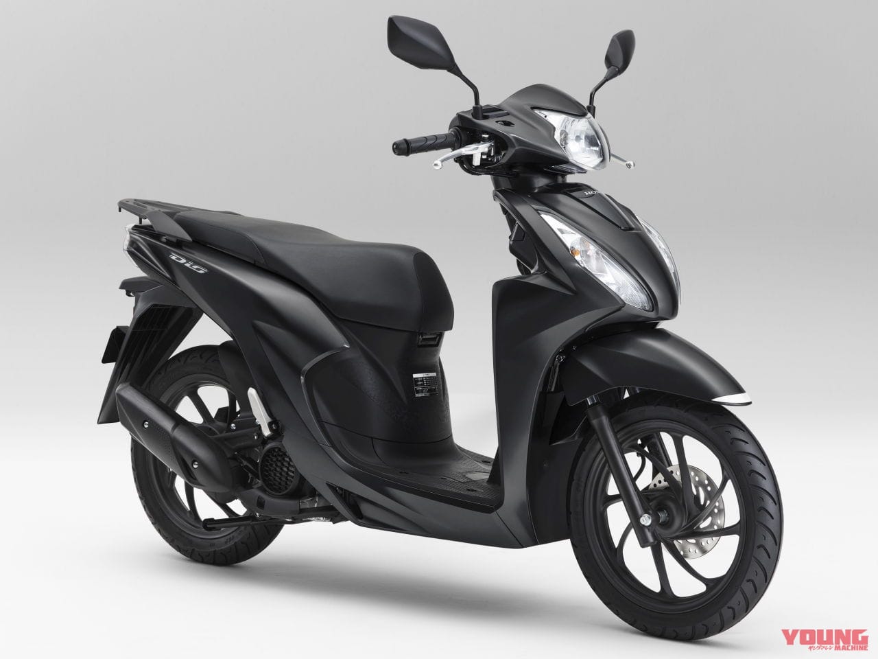 2024 HONDA DIO110 BASIC マットギャラクシーブラックメタリック|ホンダ ディオ110/ベーシック〈いま国内で買える新型バイクカタログ|原付二種(125-51cc)〉
