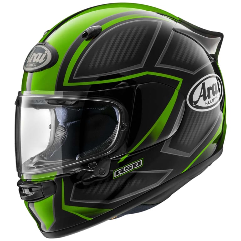 Arai ASTRO-GX SPINE|アライがカーボン柄を生かした新デザイン「アストロGX スパイン」を4月上旬に発売