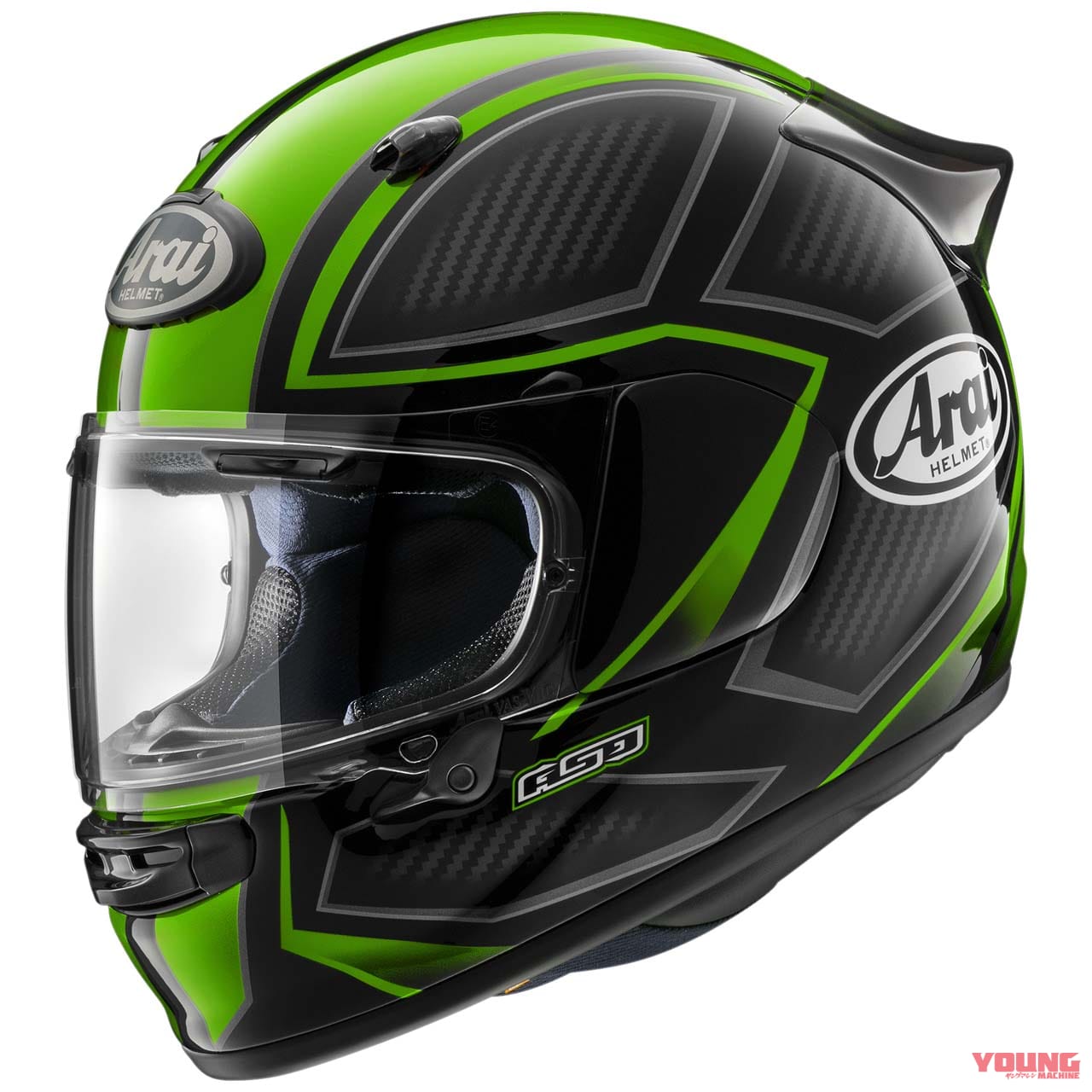 |アライがカーボン柄を生かした新デザイン「アストロGX スパイン」を4月上旬に発売