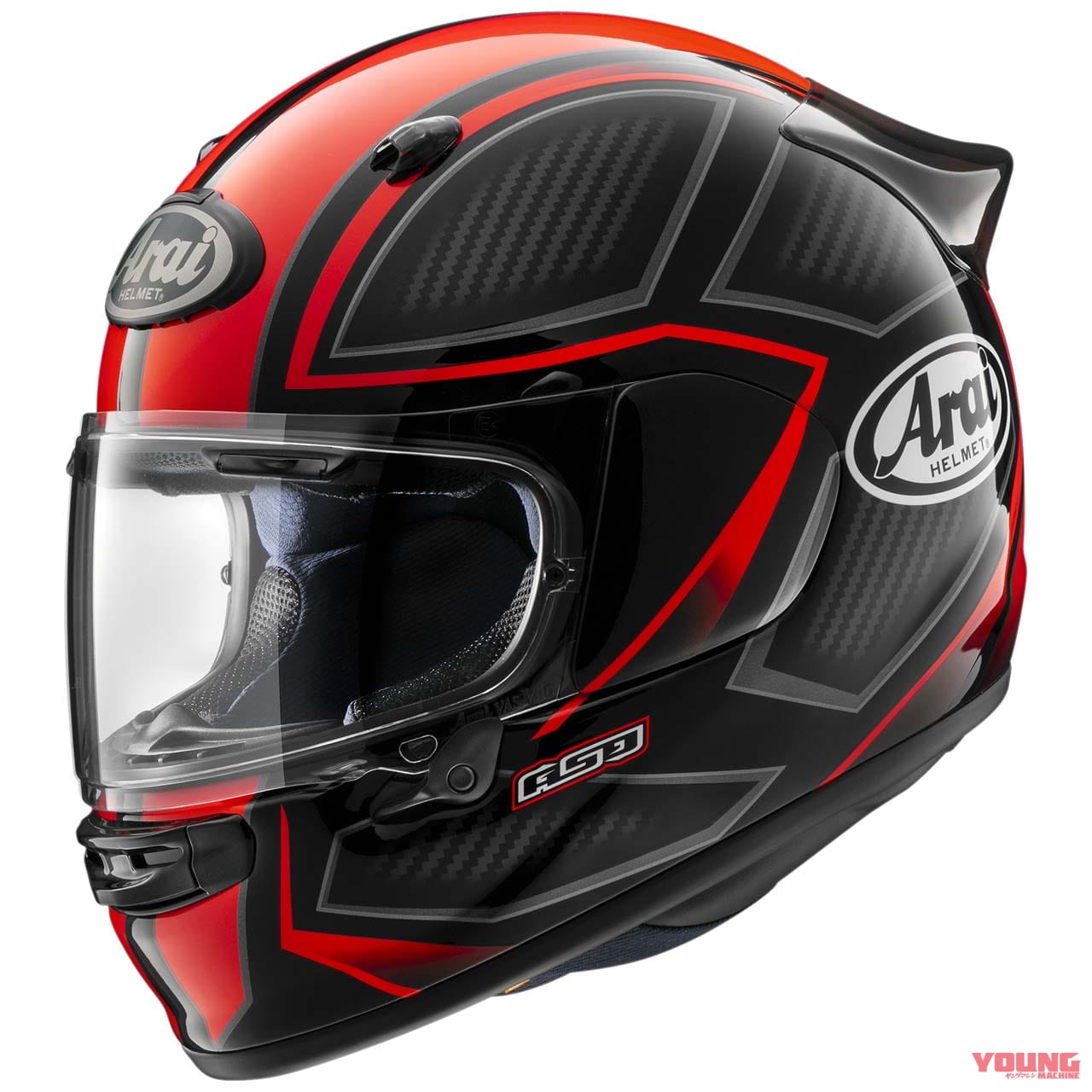 |アライがカーボン柄を生かした新デザイン「アストロGX スパイン」を4月上旬に発売