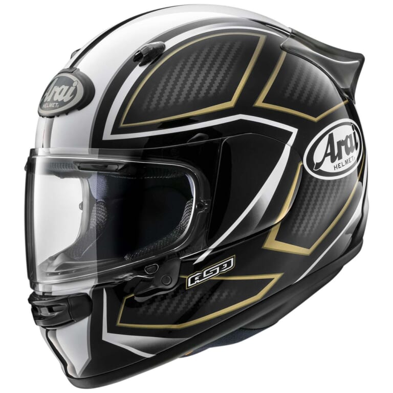 Arai ASTRO-GX SPINE|アライがカーボン柄を生かした新デザイン「アストロGX スパイン」を4月上旬に発売