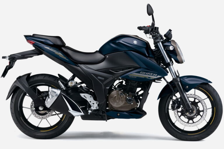 スズキ|ジクサー250|2023年モデル|49万円切りの軽二輪スポーツ! スズキ「ジクサー250」新色はマットブルー&新排ガス規制に適合して2/23発売