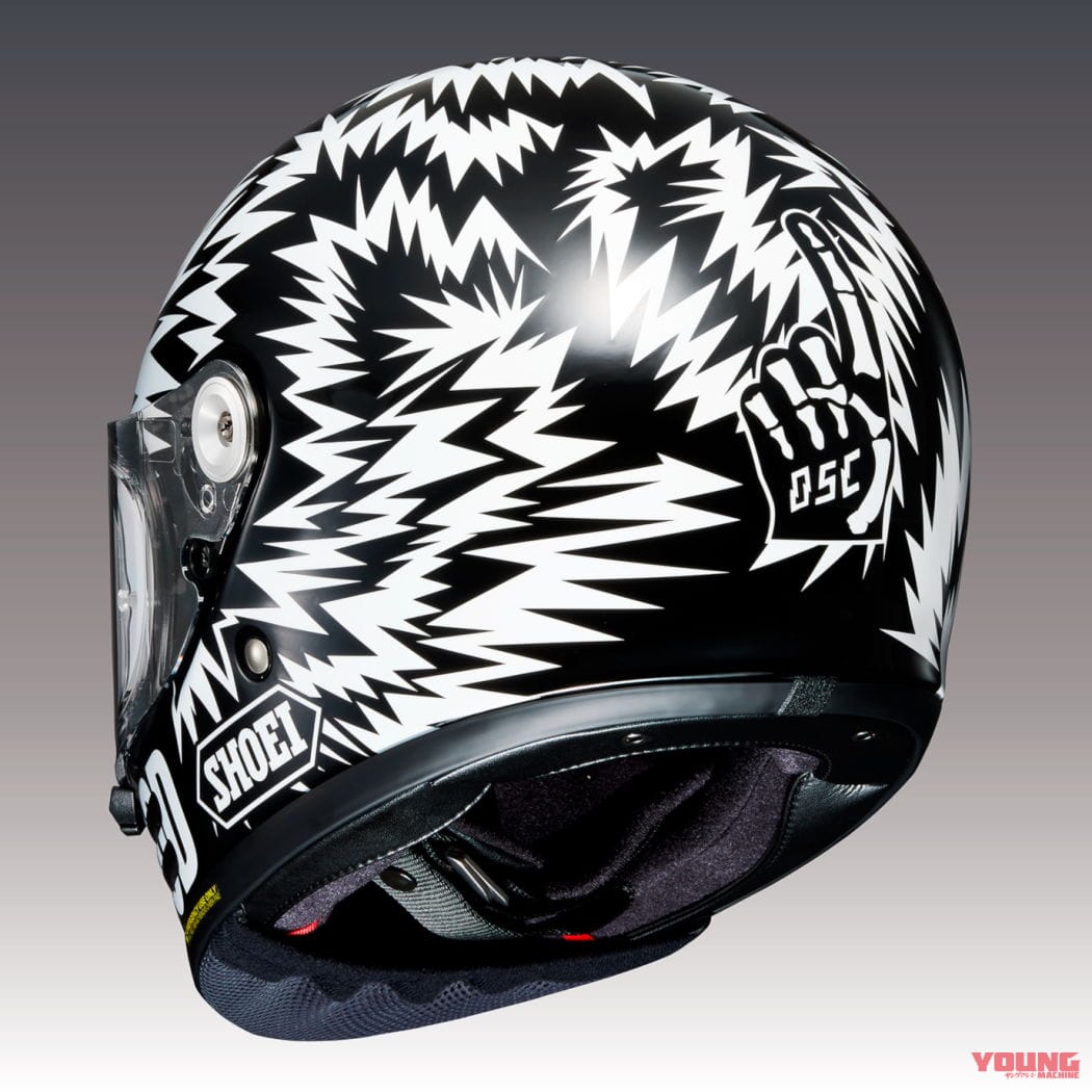 SHOEI Glamster NEIGHBORHOOD × DSC(Death Spray Custom)|【受注期間限定】SHOEIネオクラシックスタイルの「グラムスター」に新グラフィック『ネイバーフッド・DSC』が登場