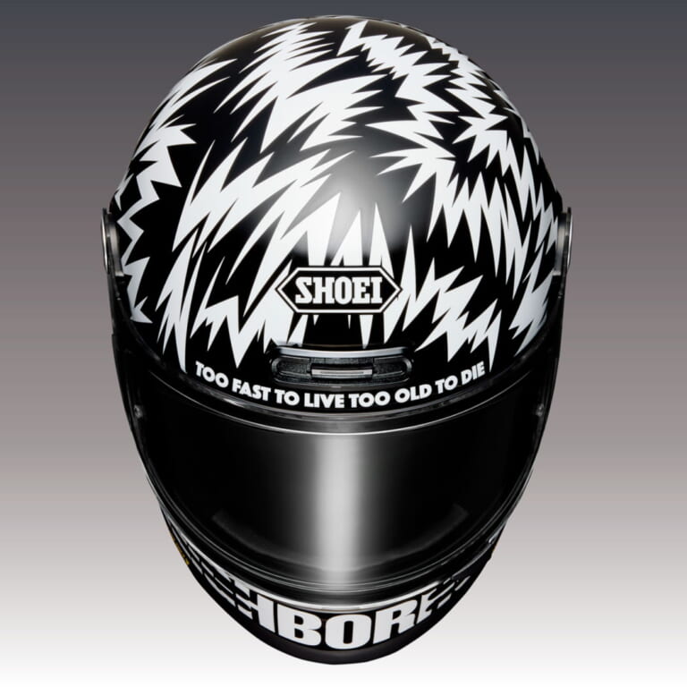SHOEI Glamster NEIGHBORHOOD × DSC(Death Spray Custom)|【受注期間限定】SHOEIネオクラシックスタイルの「グラムスター」に新グラフィック『ネイバーフッド・DSC』が登場