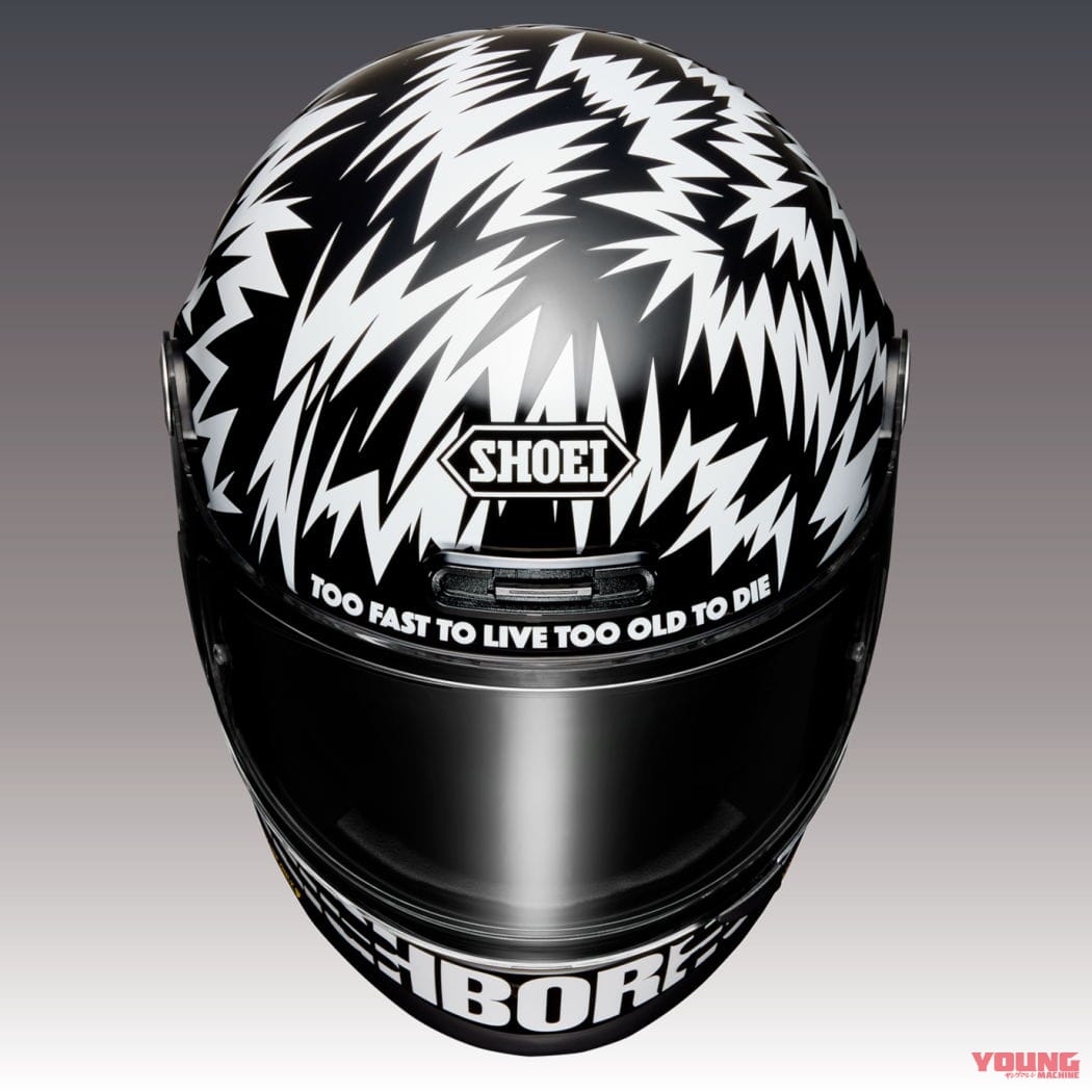 SHOEI Glamster NEIGHBORHOOD × DSC(Death Spray Custom)|【受注期間限定】SHOEIネオクラシックスタイルの「グラムスター」に新グラフィック『ネイバーフッド・DSC』が登場