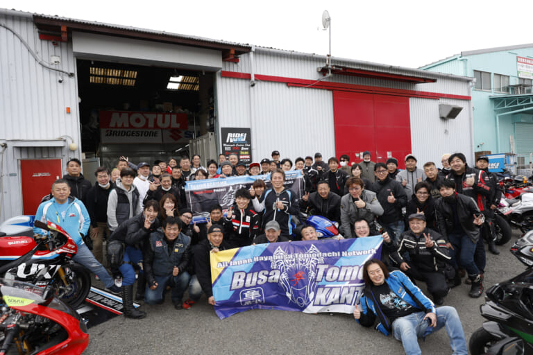 隼が大集合! 加賀山就臣さんのショップ「RIDEWIN」がパワーチェック大会を初開催