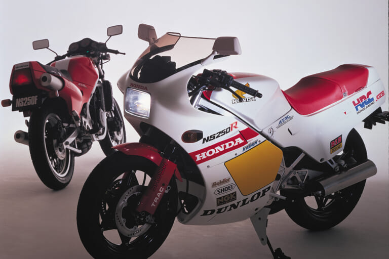 写真] Re_078-01 │ ['84-]ホンダ NS250R：WGPの興奮がそのままに !【青春名車オールスターズ】│WEBヤングマシン｜新車バイクニュース