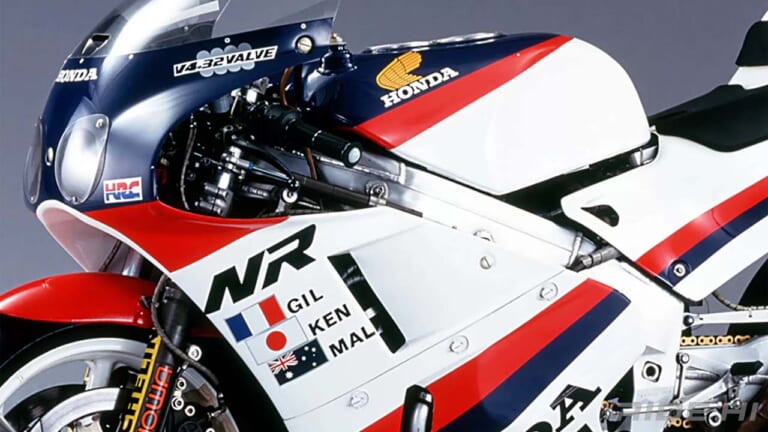 ホンダNR750[名車バイクレビュー] オーバルピストンの衝撃【Part3:ネモケン、ルマン24時間出場】