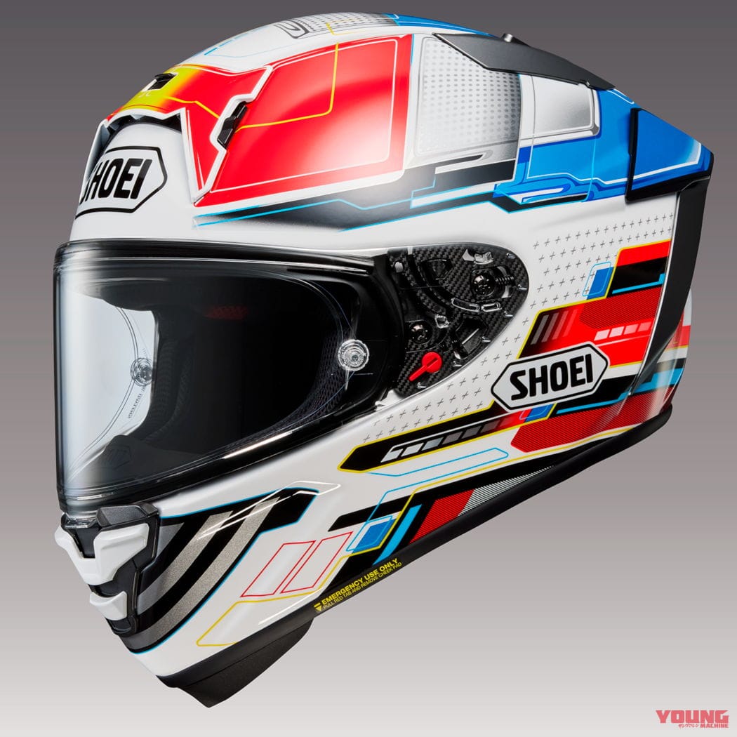 SHOEI X-Fifteen PROXY|SHOEIのフラッグシップモデル「X-Fifteen」に新グラフィック『プロキシー』全3色展開で登場!