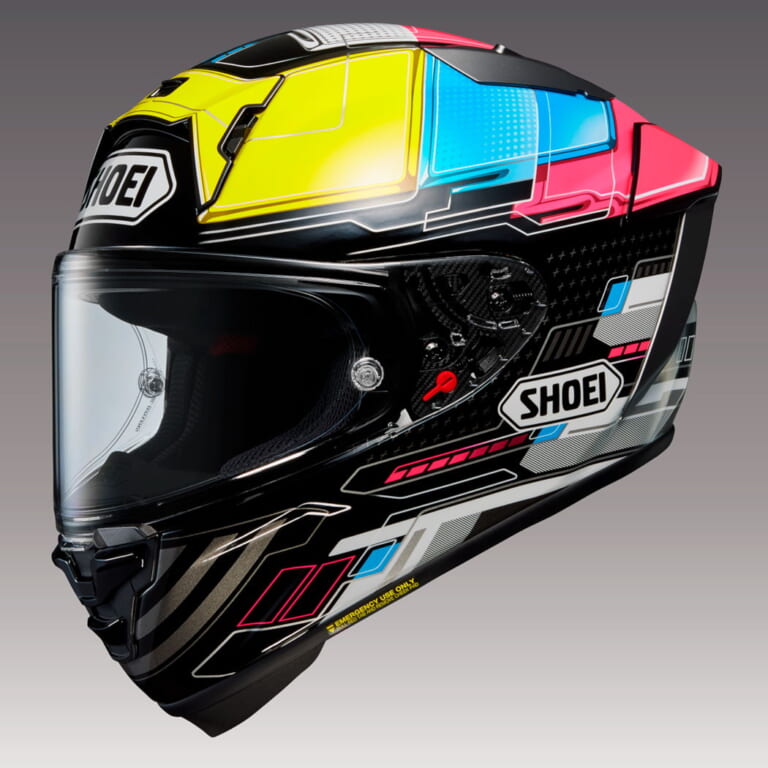 SHOEI X-Fifteen PROXY|SHOEIのフラッグシップモデル「X-Fifteen」に新グラフィック『プロキシー』全3色展開で登場!