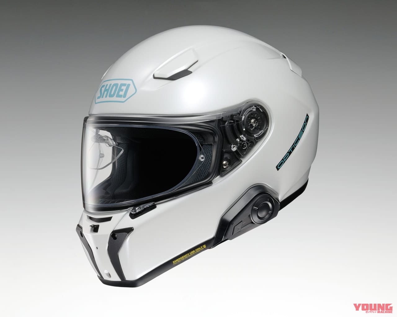 |〈SHOEIオプティクソン〉まるでスカウター!? スマートヘルメットついに発売