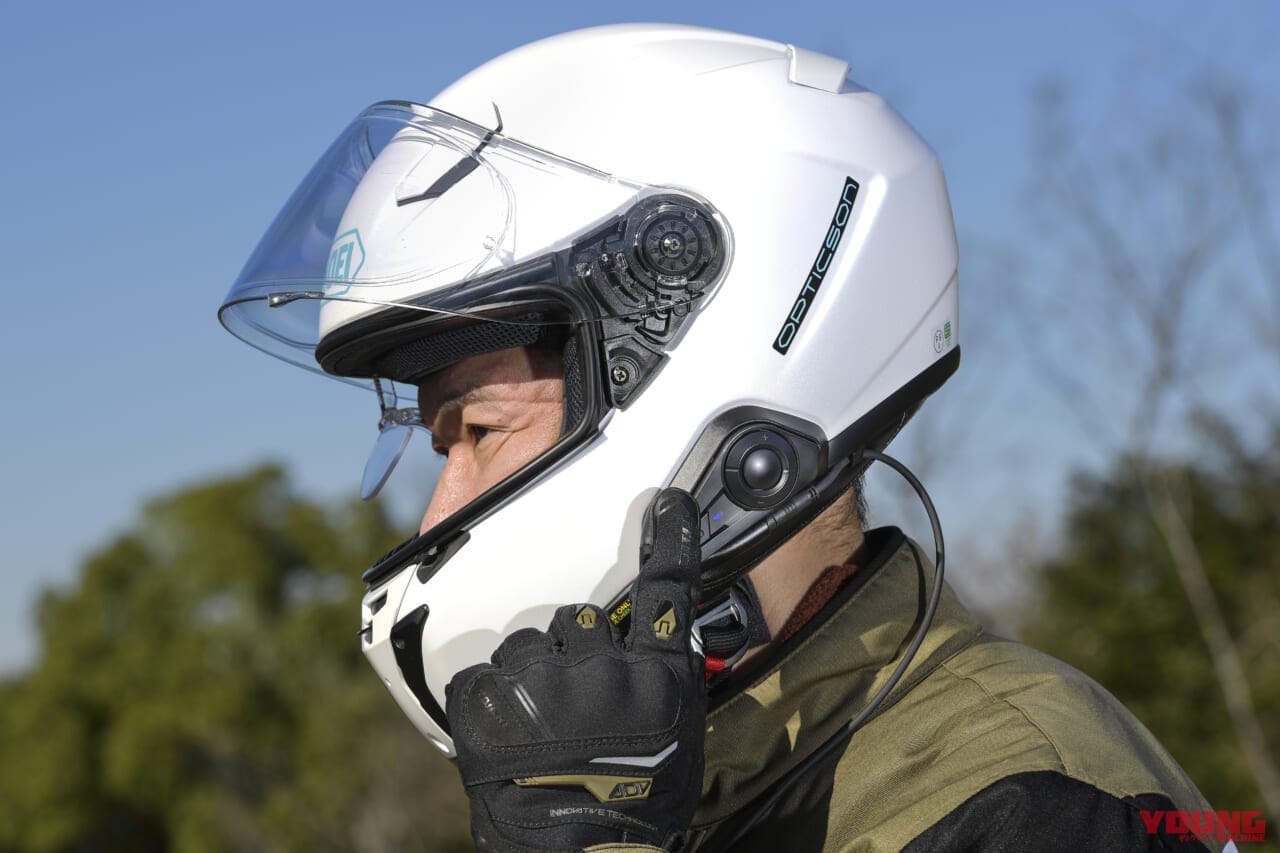 SHOEIオプティクソン|〈SHOEIオプティクソン〉まるでスカウター!? スマートヘルメットついに発売
