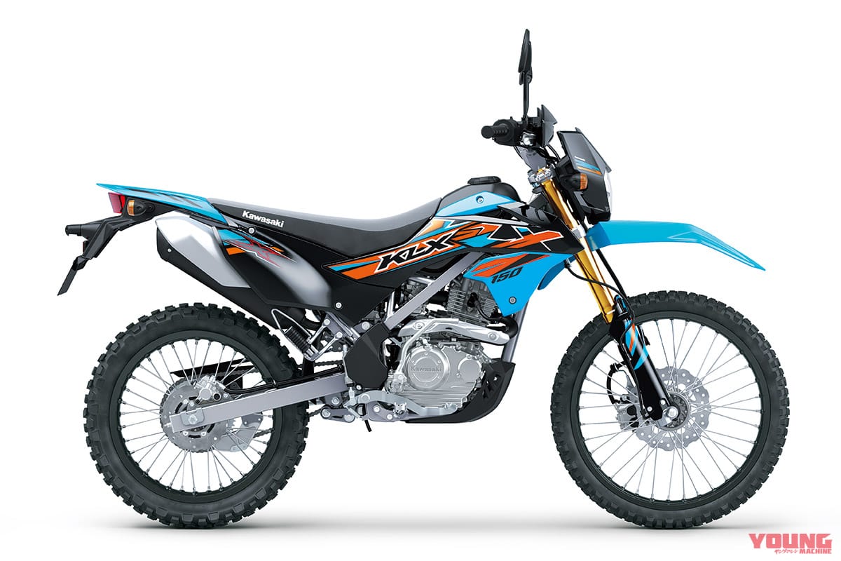 カワサキ|KLX150SE|インドネシア仕様|カワサキ新型「KLX150/SE/S」登場! 前19/後16インチのスモールホイール版が初設定【インドネシア】
