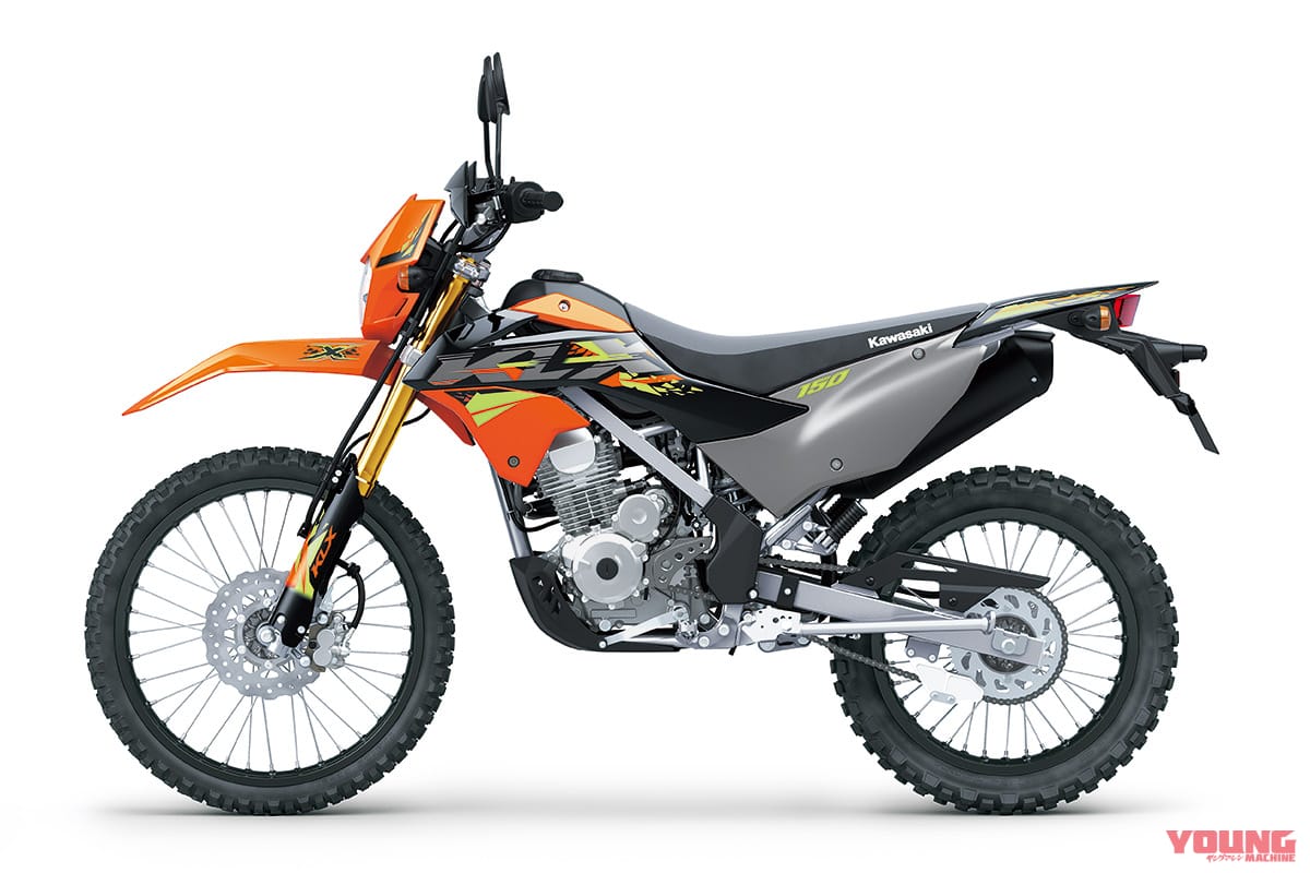 カワサキ|KLX150SE|インドネシア仕様|カワサキ新型「KLX150/SE/S」登場! 前19/後16インチのスモールホイール版が初設定【インドネシア】