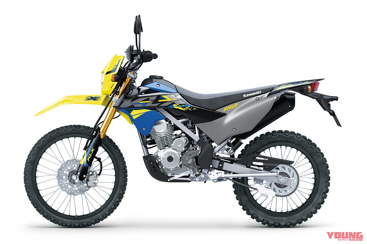 カワサキ|KLX150SE|インドネシア仕様|カワサキ新型「KLX150/SE/S」登場! 前19/後16インチのスモールホイール版が初設定【インドネシア】