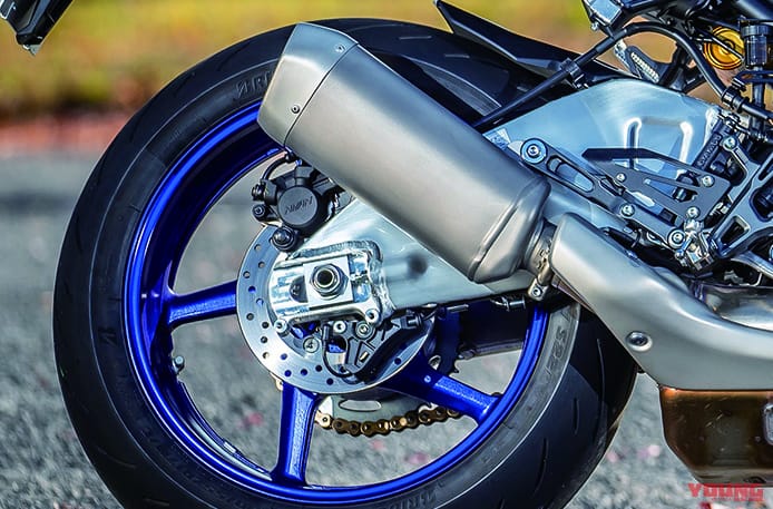 ヤマハMT-10SP ABS|スイングアーム|ヤマハMT-10SP ABS試乗インプレッション【強心臓が手中に。究極の電子制御】