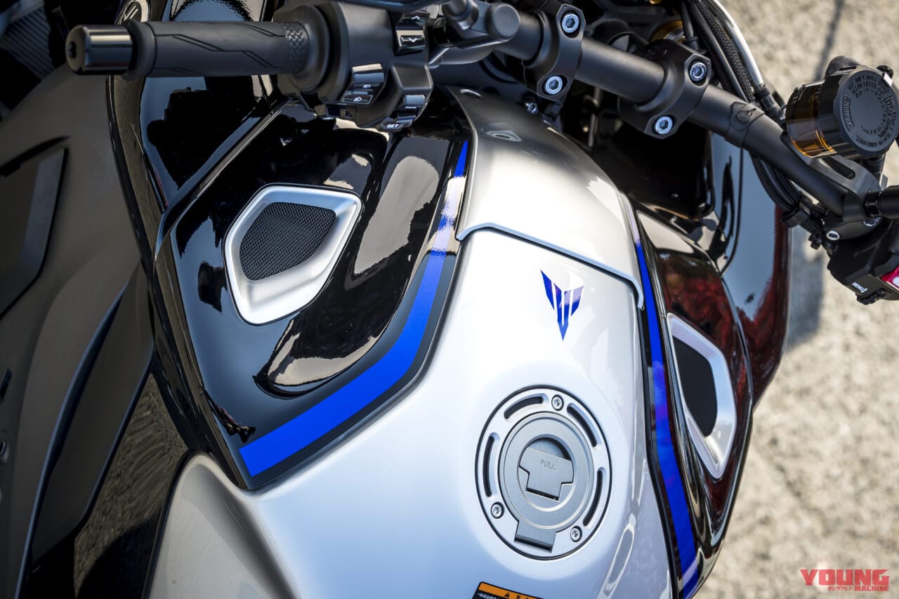 ヤマハMT-10SP ABS|タンク|ヤマハMT-10SP ABS試乗インプレッション【強心臓が手中に。究極の電子制御】