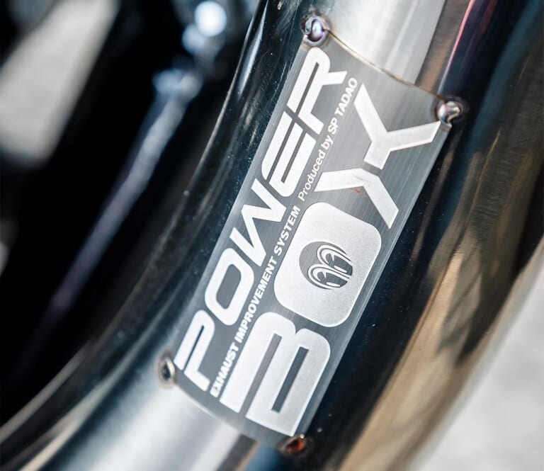 SP忠男 POWERBOXパイプステンレス ホンダGB350用|GB350用パワーボックスパイプ ステンレス(SP忠男)試用インプレッション【低回転域から力強く、歯切れ良い排気音に】