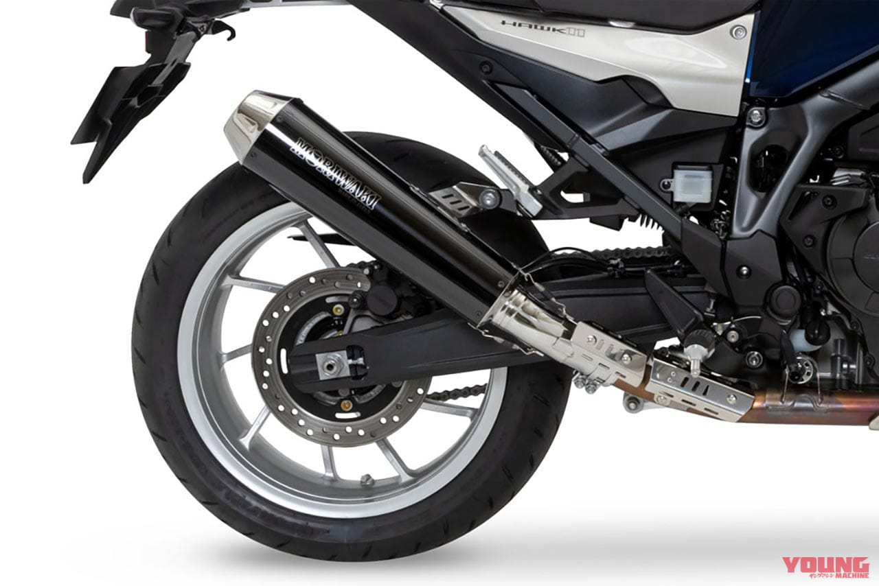 モリワキエンジニアリング ホーク11 スリップオンエキゾーストネオクラシックSUS/BP-χ|ヤンマシ的ホットアイテムピックアップ×9選〈アライヘルメット/SHOEI/アルパインスターズ etc.〉