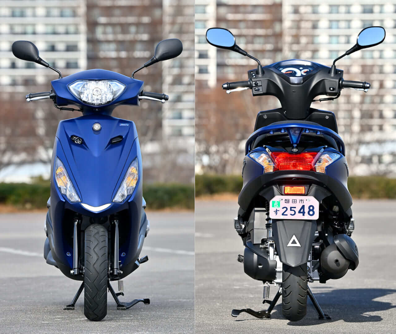 写真] ym2303-55-02-scooter-125cc-test │ 同じ原付二種でもこんなに違う! 国産125ccスクーター 車体比較〈アヴェニス125／アドレス125／ジョグ125／アクシスZ／リード125〉│WEBヤングマシン｜新車バイクニュース