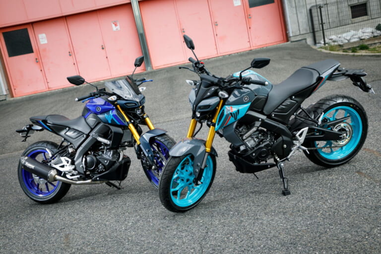 ヤマハ|MT-125|【XSR125、YZF-R125/R15、MT-125詳報】ヤマハ125軍団のカラバリ判明、ライポジ&足着きが最もラクなのは……?