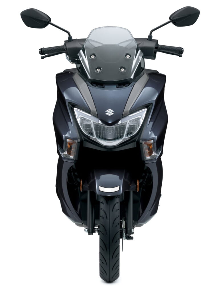 スズキ|バーグマンストリート 125EX|2023年モデル|スズキ新型車「バーグマンストリート125EX」国内発売決定! LEDヘッドライトやUSBソケット装備で31万7900円