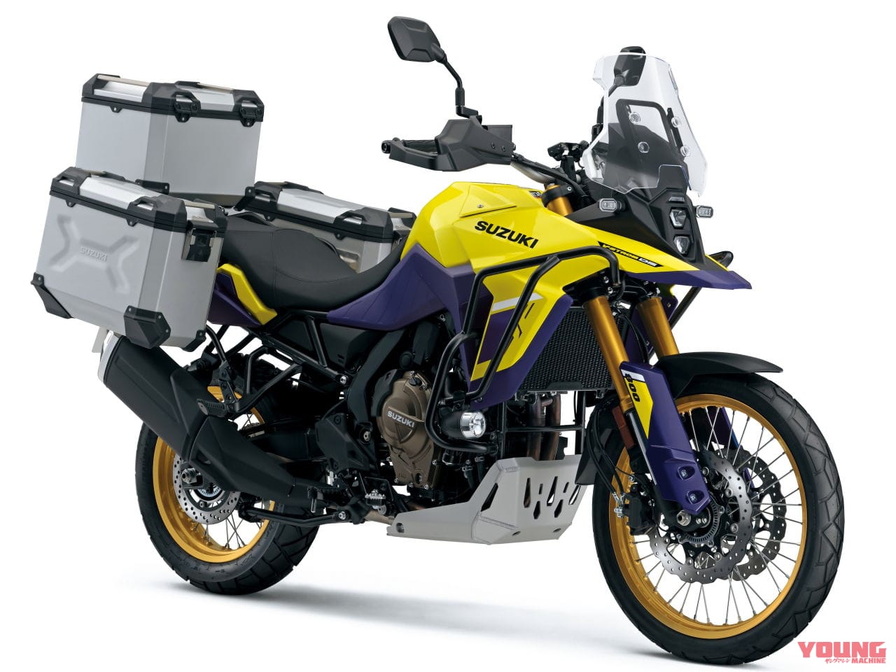 |スズキが新型車「Vストローム800DE」を国内正式発表! 新開発の並列2気筒エンジンを搭載し、さらに走破性も強化