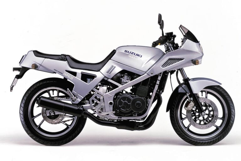 スズキGSX400Xインパルス|「ウマい奴しか乗れない」1984スズキGSX-R:4ストレプリカ時代の口火を切った金字塔【ニッポン旧車列伝】
