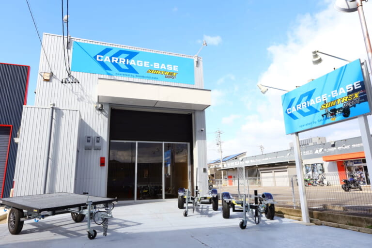 サーキットへ、キャンプへ…”トレーラーが身近にある生活を愉しむ”がコンセプトの専門店がオープン〈キャリッジベース〉（8ページ目）
