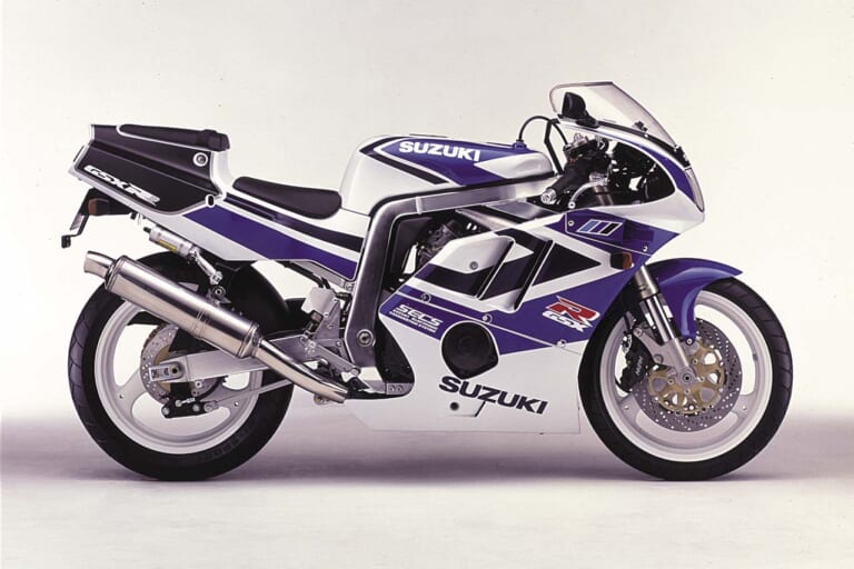 スズキ GSX-R400R SP-II|「あえてのダブルクレードル! 」1990スズキGSX-R400R:1990年代も続く快進撃【ニッポン旧車列伝】