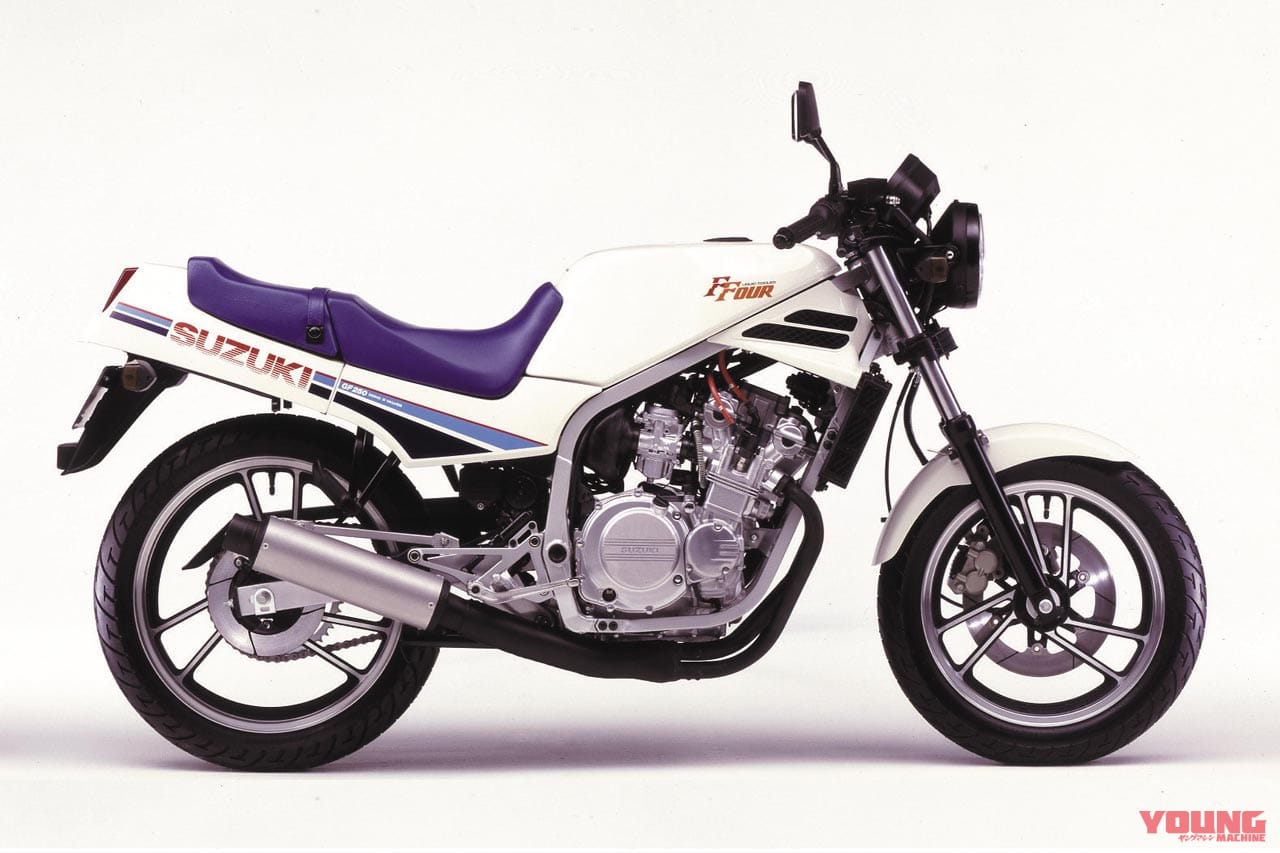 |「超ショートストローク250cc直4」1987スズキGSX-R250:過激さマシマシのR250Rも【ニッポン旧車列伝】