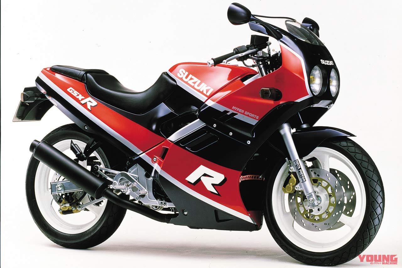 |「超ショートストローク250cc直4」1987スズキGSX-R250:過激さマシマシのR250Rも【ニッポン旧車列伝】