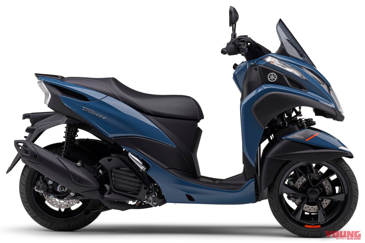 |ヤマハ「トリシティ125」がフルモデルチェンジ! 基本ジオメトリが進化&スマートフォン接続機能もゲットで2/28発売