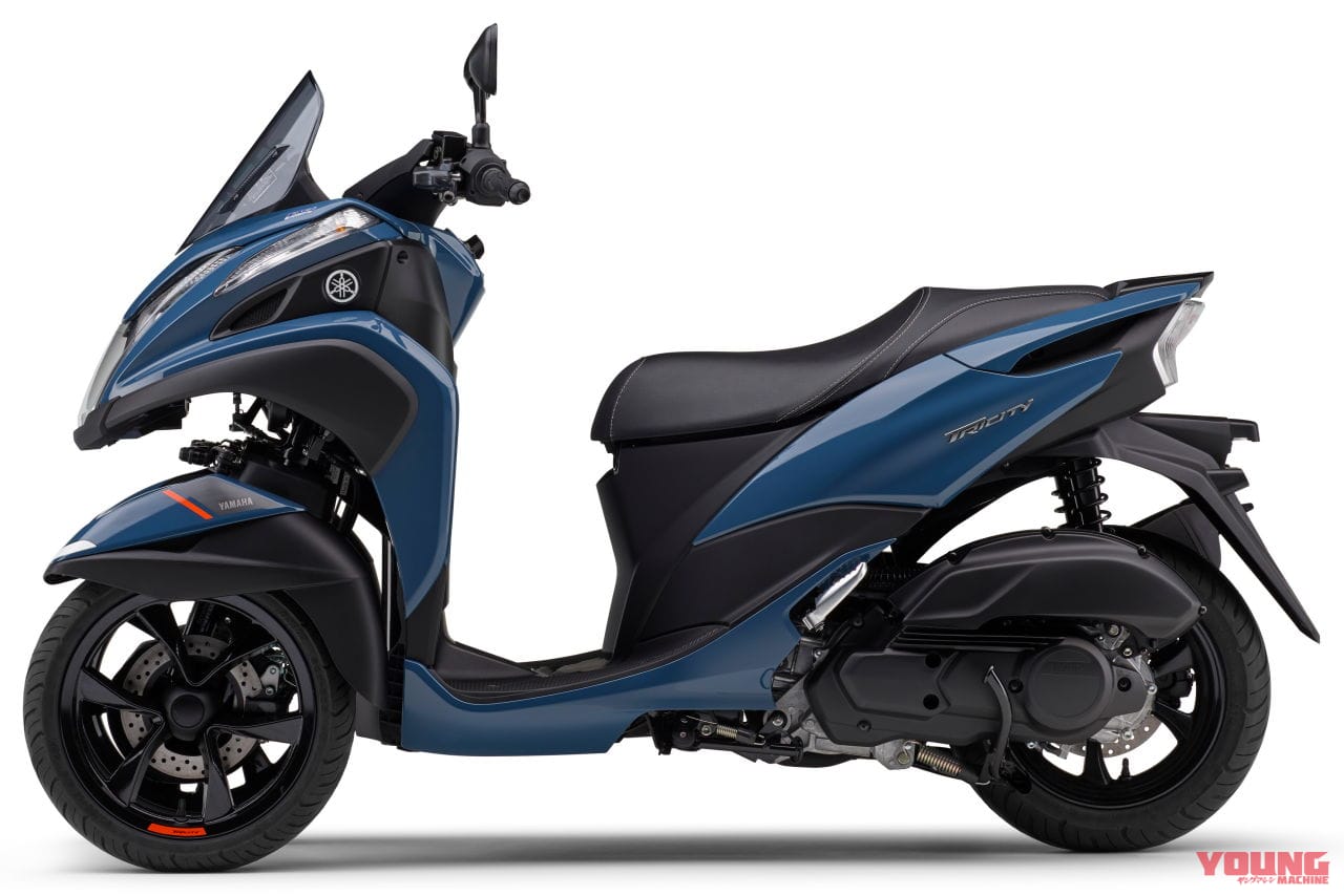 |ヤマハ「トリシティ125」がフルモデルチェンジ! 基本ジオメトリが進化&スマートフォン接続機能もゲットで2/28発売