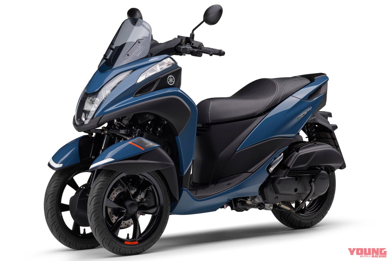 |ヤマハ「トリシティ125」がフルモデルチェンジ! 基本ジオメトリが進化&スマートフォン接続機能もゲットで2/28発売